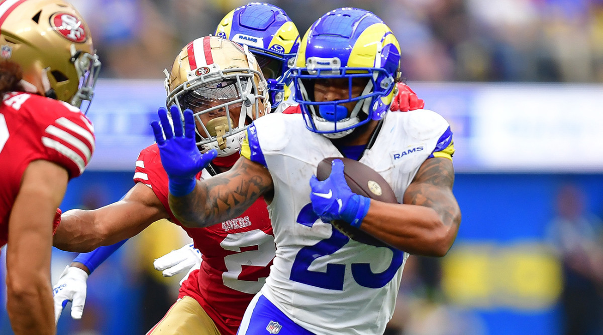Los Angeles Rams running back Kyren Williams